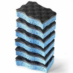 O Cedar Scrunge Scrubber Sponge Heavy Duty Non Scratch - 6 Pack
